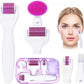 6-in-1 Microneedling Derma Roller Kit