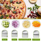 Stainless Steel 5-in-1 Manual Vegetable Slicer